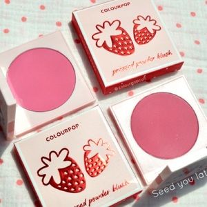 Colourpop Strawberry Seed U Later & Shortcake